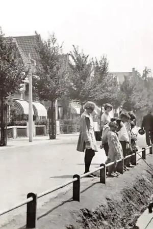 Autentyczny Zo was Dordrecht Hallinqlaan omstreeks 1925 HC22338