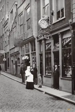 Ekspresowa dostawa Zo was Dordrecht Grote Spuistraat omstreeks 1900 HC22290