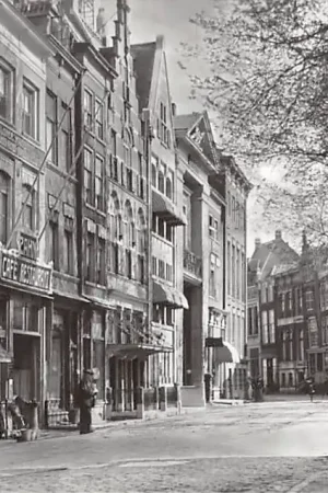 Zo was Dordrecht Groenmarkt - Wijnstraat omstreeks 1910 HC22288 Ostatnia szansa