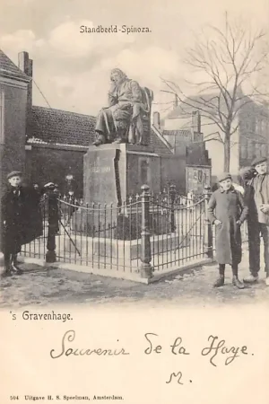 's-Gravenhage Standbeeld Spinoza HC20988 Kup teraz