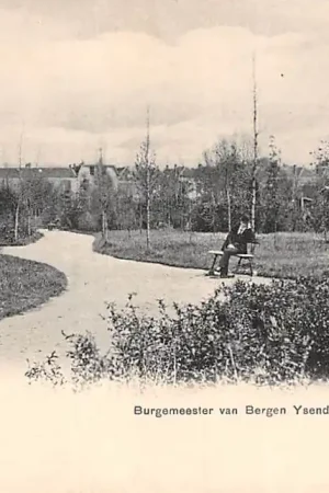 Zamów teraz Gouda Van bergen IJzendoornpark vlak na de opening begin 1900 HC17410