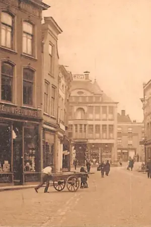 Darmowa dostawa Gouda Wijdstraat met sigarenwinkel D.G. van Vreumingen 1924 HC17141