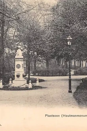 Gouda Houtmansplantsoen met Houtmansmonument 1903 Swartsenburg HC17083 Ekspresowa dostawa