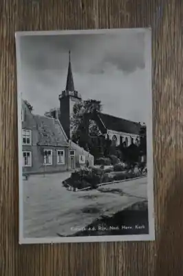 Katwijk aan den Rijn Ned Herv kerk Oryginalny
