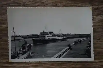 Oostende havenuitvaart van de maalboot Oostende Dover Prins Philippe Szybka dostawa