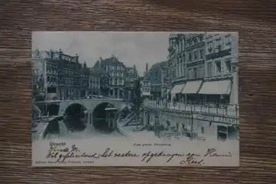 Szybka dostawa Utrecht Oude gracht Bakkerbrug