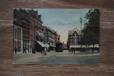 Utrecht Vredenburg met Lange Viestraat Oryginalny