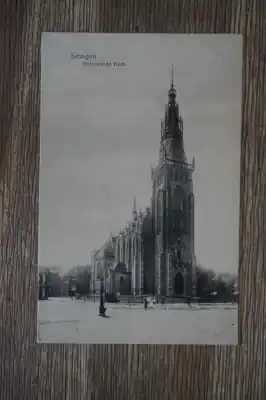 Oryginalny Schagen Hervormde kerk