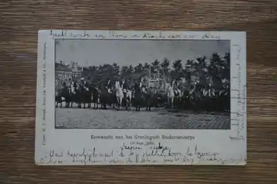 Groningen Eerewacht van het Groningsche Studentencorps Rabat