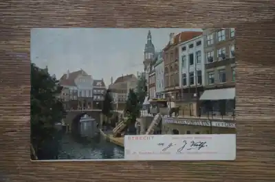 Nowość Utrecht Oude gracht Bakkerbrug