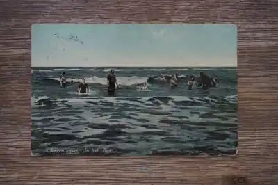 Scheveningen In het bad Oryginalny