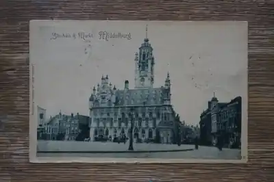 Middelburg Markt met Stadhuis Zamów teraz