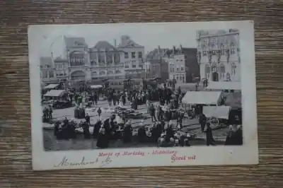 Middelburg Markt op Marktdag Kup teraz