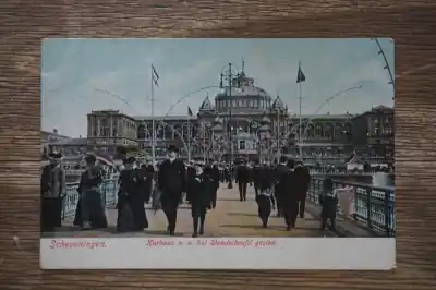 Scheveningen Kurhaus vanaf het wandelhoofd gezien Ostatnia szansa