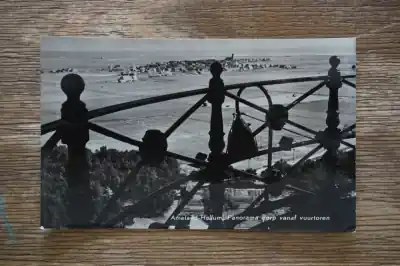 Wysoka jakość Ameland Hollum Panorama dorp vanaf vuurtoren