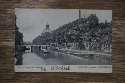 Amsterdam Singel Koepelkerk Oryginalny